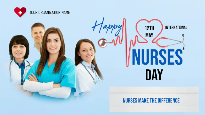 Nurses Week Poster Design Template PosterMyWall