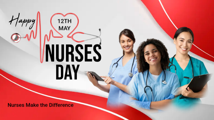 Nurses Day Celebration Template | PosterMyWall