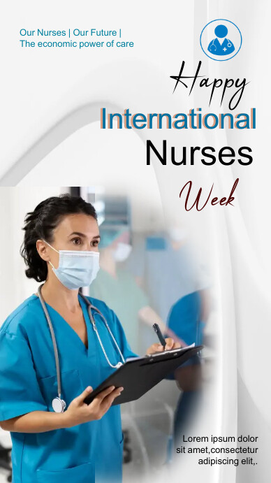 Nurses Week Poster Template PosterMyWall