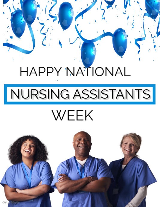 Nursing Assistants Week Template PosterMyWall