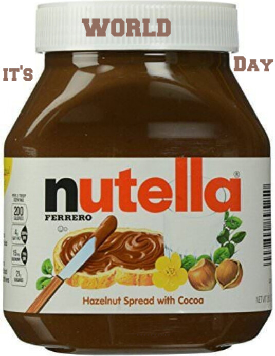 Nutella Flyer (US Letter) template
