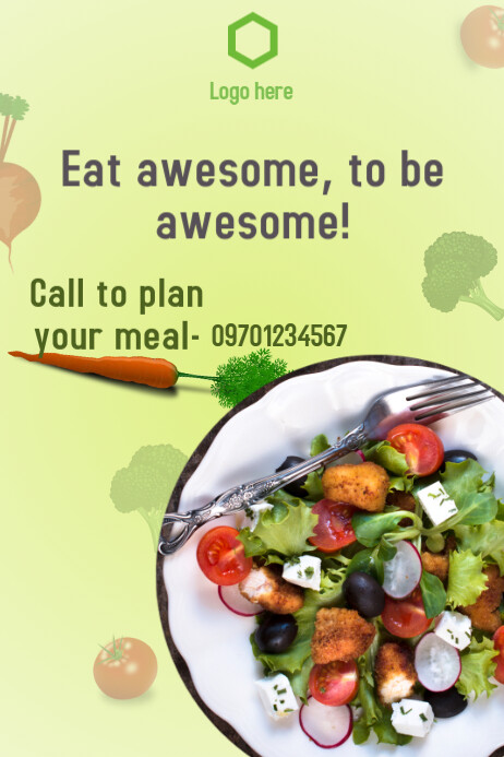 Nutrition flyer Template | PosterMyWall