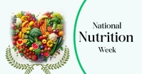 Nutrition Week Facebook Shared Image template