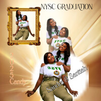 Nysc graduation Instagram Post template