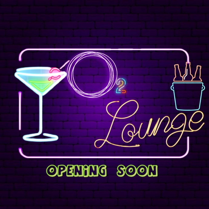 O2 lounge Template | PosterMyWall