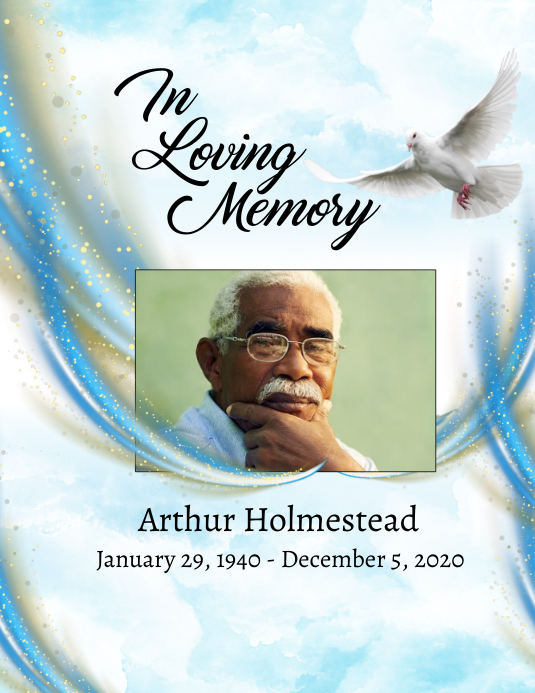 Copy of Obituary Template Design PosterMyWall Copy of Obituary Template Design PosterMyWall