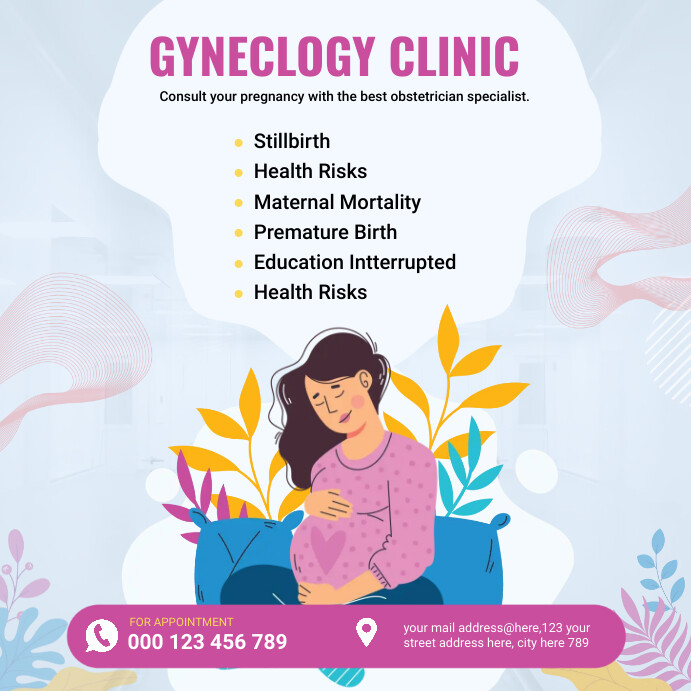 Copy of Obstetrics and gynaecology | PosterMyWall