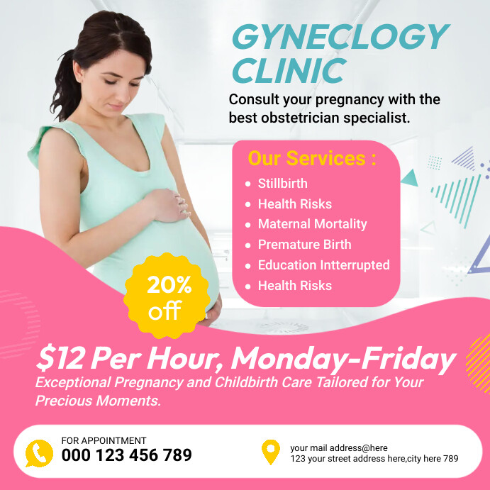 Obstetrics and gynaecology Template | PosterMyWall