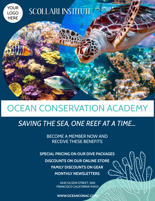 Ocean Conservation Template