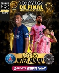 Octavos de final mundial de clubes Instagram Portrait template