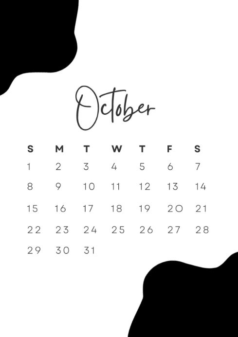 October 2023 calendar Template | PosterMyWall October 2023 calendar Template | PosterMyWall