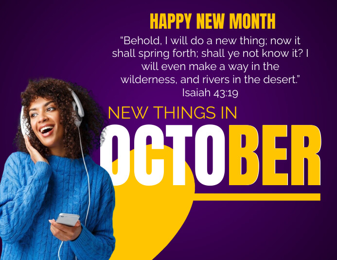 October Template | PosterMyWall