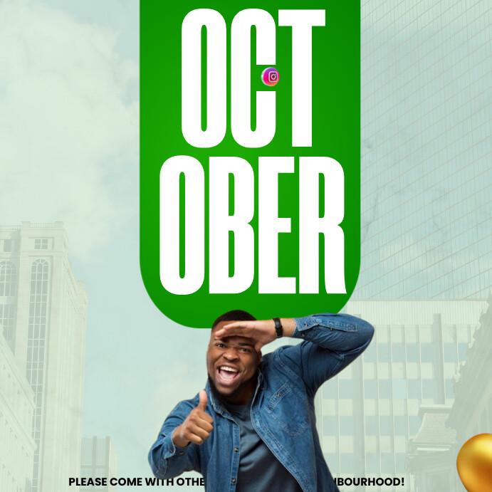 october Template | PosterMyWall