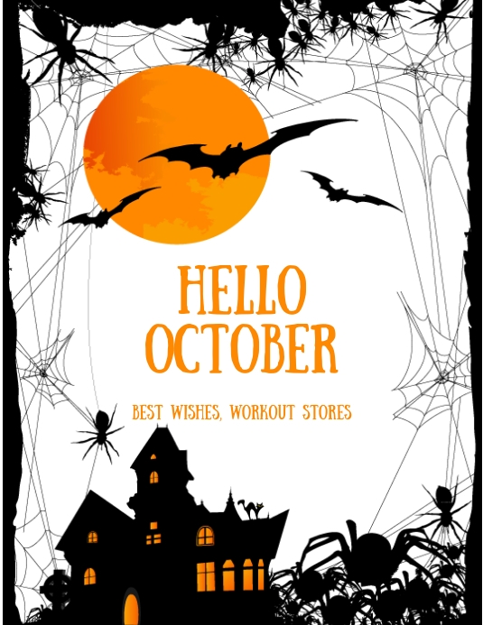 October Template | PosterMyWall
