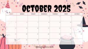 October Presentation (16:9) template
