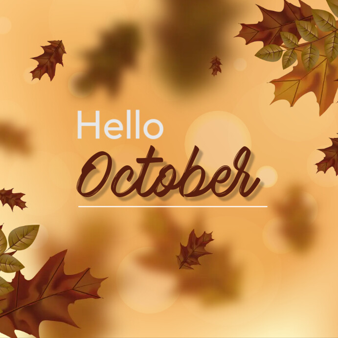 Oct Poster Copy of October | PosterMyWall