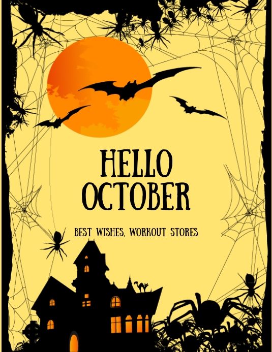 October Template | PosterMyWall