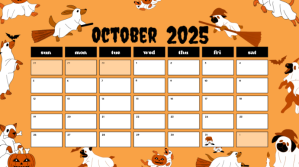 October Präsentation (16:9) template
