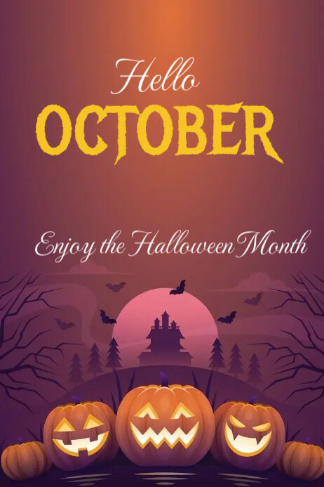 October Baoder Copy of October | PosterMyWall