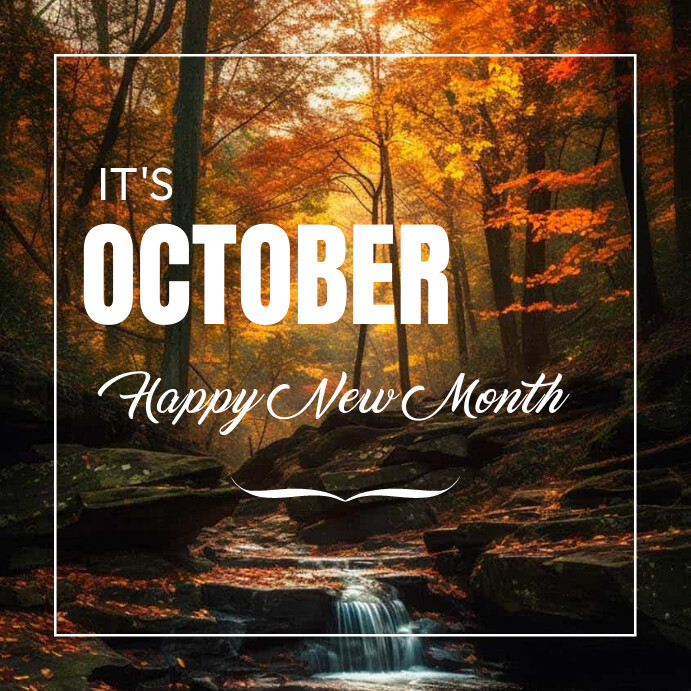Oct Poster october Template | PosterMyWall