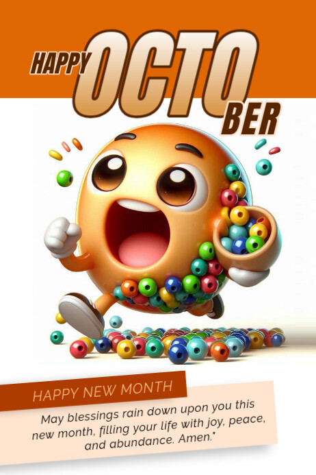 Oct Poster Copy of October | PosterMyWall