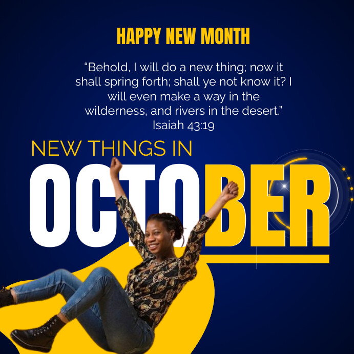 October Template | PosterMyWall