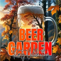 October fest Cuadrado (1:1) template