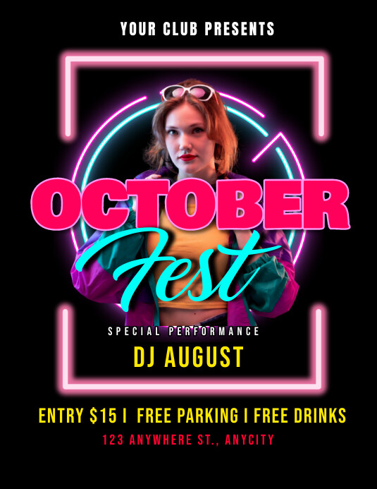 October Fest Template | PosterMyWall