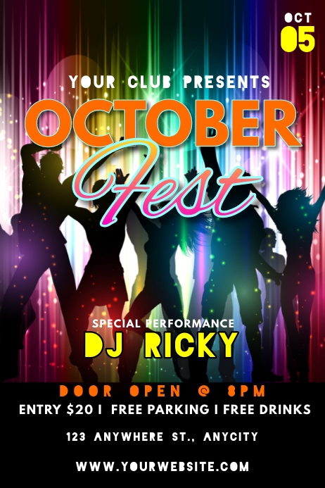 October Fest Template | PosterMyWall