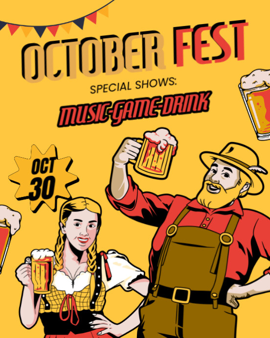 Plantilla de October Fest | PosterMyWall