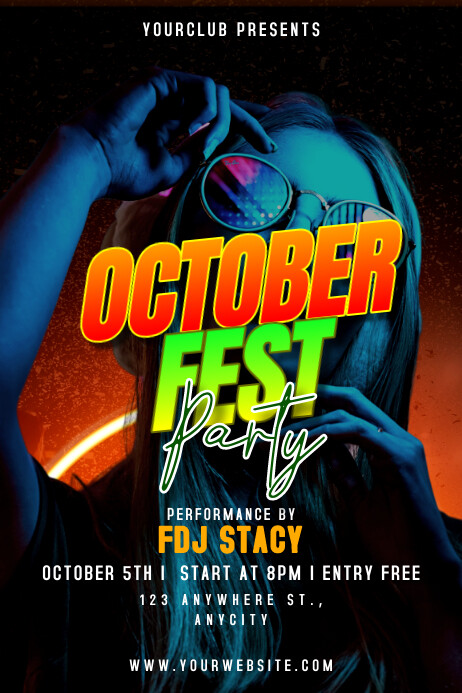 October Fest Template | PosterMyWall