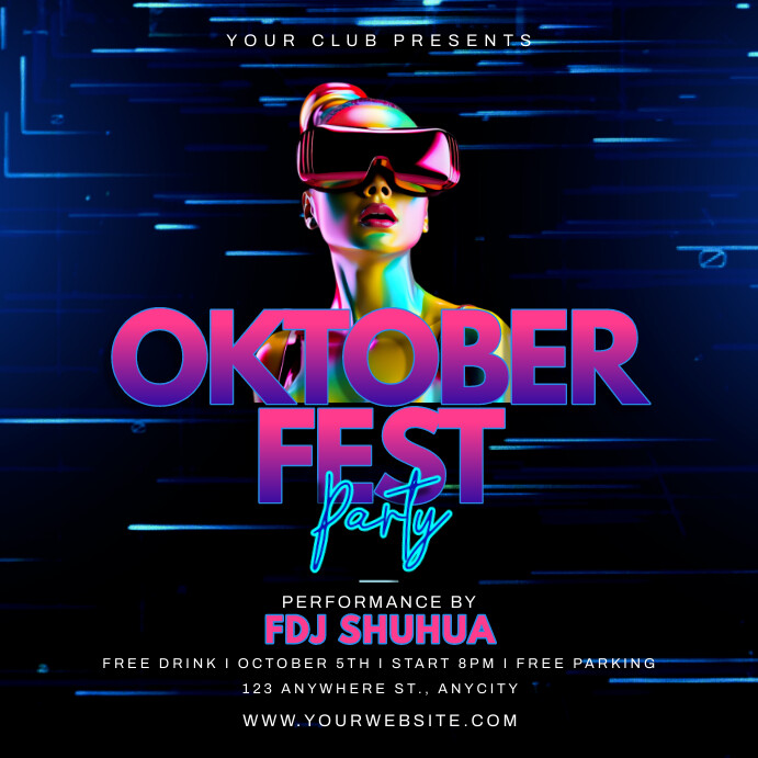 October Fest Template | PosterMyWall