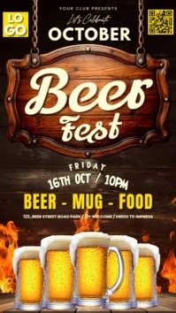 october fest Instagram Reel template