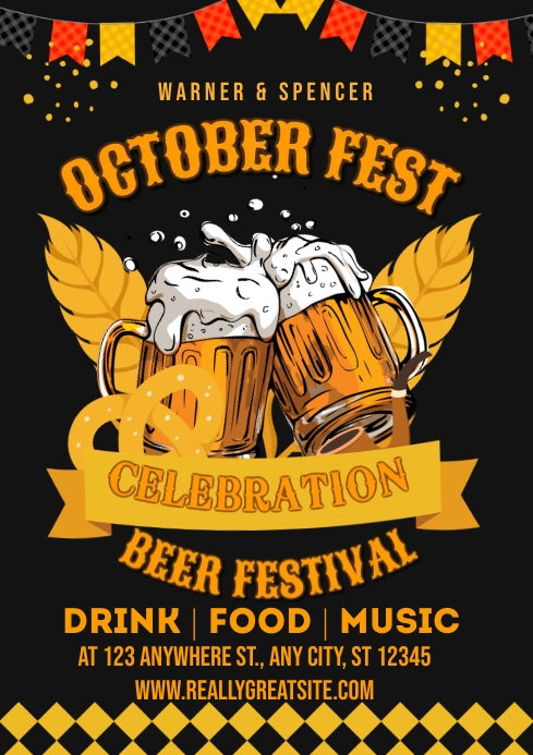 October Festival Template | PosterMyWall