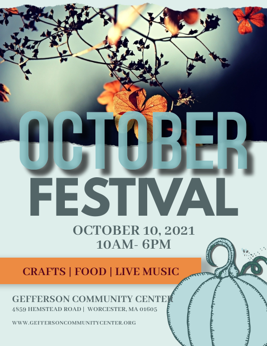 October Festival Event Flyer Template | PosterMyWall