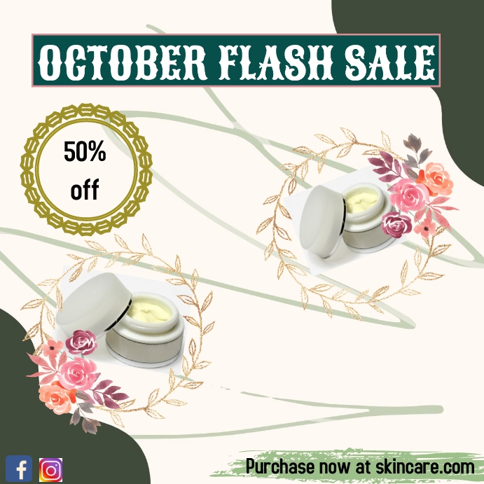 October Flash Sale | PosterMyWall