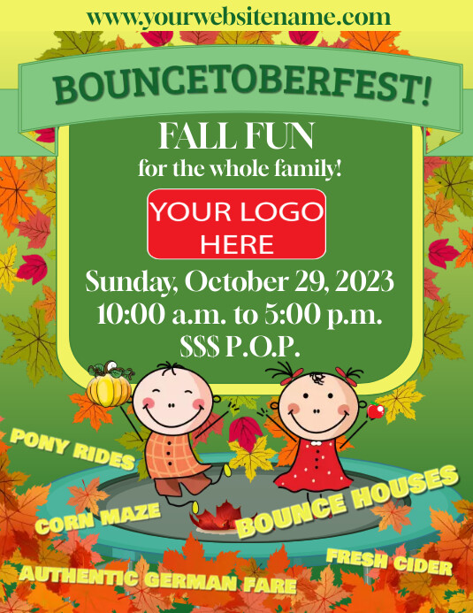 OCTOBER FUN FLYER Template | PosterMyWall