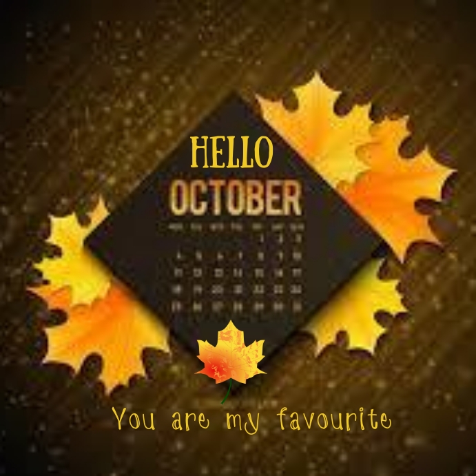 october instagram post Template | PosterMyWall