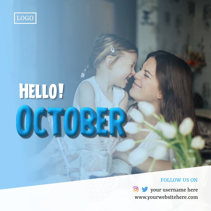 October Month Template | PosterMyWall
