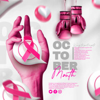 October month Instagram Post template