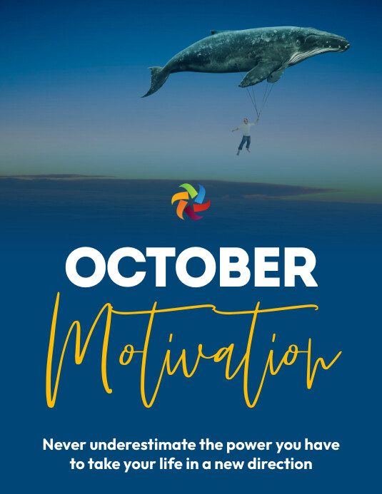 October Success Plantilla de October motivation flyer | PosterMyWall