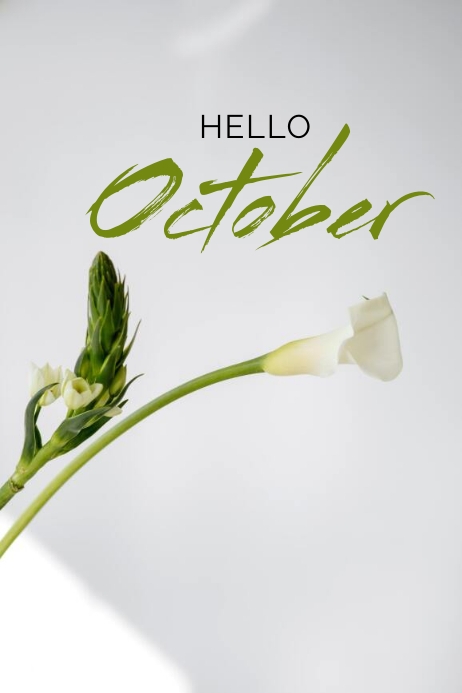 October Template PosterMyWall