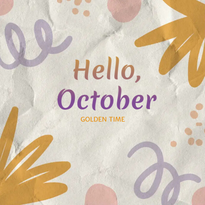 Oct Poster October Template | PosterMyWall