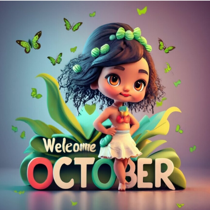 October template | PosterMyWall