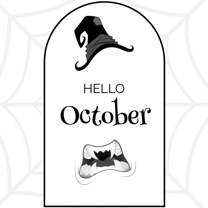 october template Square (1:1)
