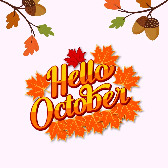 October Template | PosterMyWall