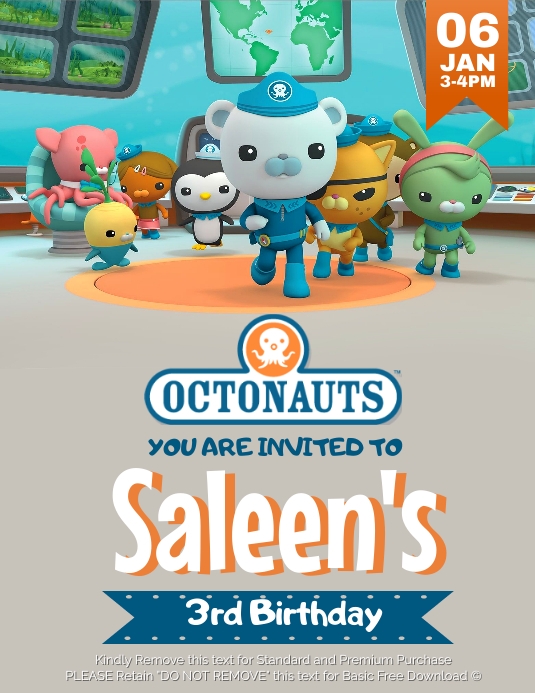 Copy of Octonauts | PosterMyWall
