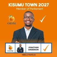 ODM party elections poster Message Instagram template