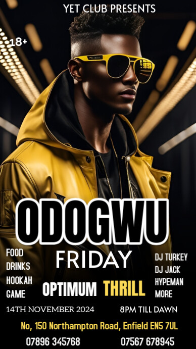 Odogwu Friday Instagram Story template