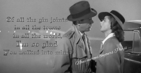 Of All The Gin Joints Template Postermywall Of All The Gin Joints Template Postermywall